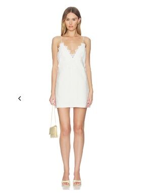 NWT Toile Lace Mini Dress Shona Joy size s